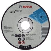 Круг Bosch Expert for Metal, отрезный, прямой, 125Х1.6 мм.