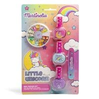 Детская косметика Martinelia набор для дизайна ногтей Маленький единорог (85492)