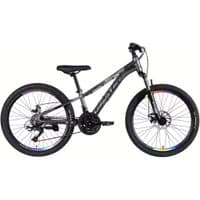 Велосипед Space 24" PHAETON DD FR рама-11" AL 2026 графитовый (OPS-SP-24-098)