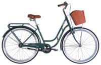 Велосипед Dorozhnik 28" RETRO Velosteel рама-19" ST 2026 зелено-серый (OPS-D-28-545)