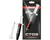 Термопаста Maxtor CTG8, 1 г, шприц, 12.8 Вт/мК, зі шпателем (CTG8-1g)