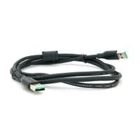 Кабель VEGGIEG UA-1.5, USB 2.0 AM / AM, 1.5m, 1 ферит, Black