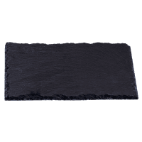 Дошка обробна VIVA зі сланцю прямокут. 25*15 см (SL2515)