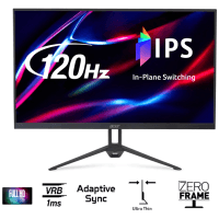 Монiтор TFT ACER 27" Nitro KG273G0bmix (UM.HX3EE.019) IPS FHD 120Hz VGA HDMI MM Black