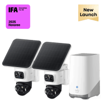 Комплект камер IP EUFY S4 - 2-Cam Kit + HomeBase 3 (чорний+білий)