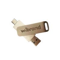 Портативний SSD Wibrand Wolf 512GB USB 3.2 Gen.2 Type-C/Type-A Читання/Запис 1000 МБ/с Silver