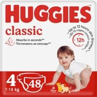 Підгузки Huggies Huggies Classic 4 (7-18 кг) Jumbo 48 шт (5029053586335)