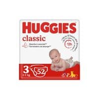 Подгузники Huggies Classic 3 (4-9кг) Jumbo 52 шт (5029053579788)