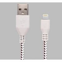 Кабель для iPhone 5/6/Ipad 4, 1.0м, белый RTL