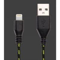 Кабель для iPhone 5/6/Ipad 4, 1.0м, черный RTL