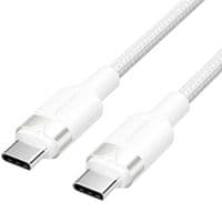 Кабель USB 2.0 Type-C M-M, 1.0м 60W aluminum alloy, белый Vention