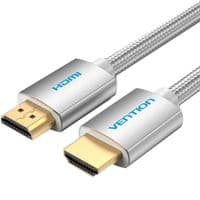 Кабель HDMI M-M, 1.0м, V2.0, 4K 60Гц, оплетка, Aluminum Alloy Type серый Vention