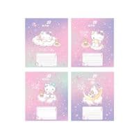 Зошит Kite Hello Kitty, 12 аркушів, коса лінія (HK26-235-1)