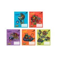 Зошит Kite Ninjia Turtles, 18 аркушів, клітинка (NT26-236)