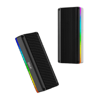 Карман внешний NVME, ZZUC, MACBOOK SSD, USB 3.2 Gen2 A-C 20 Гбит/с, Apple SSD-specific, Контроллер: JMS586A, Led