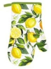 Перчатка ARDESTO Sicilian lemons 18х30см, 100% полиэстер (верх), 100% хлопок (низ), зеленый