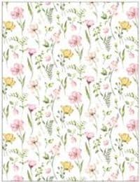 Полотенце для кухни ARDESTO Spring flowers 50x68см, 100% хлопок, белое