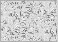 Коврик для сушки посуды ARDESTO Grey leaves 38x51см, 100% полиэстер, серый