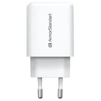 Зарядное устройство для Armorstandart 1xUSB-C + 1xUSB 25W GaN white (ARM89532)