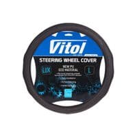 Чехол на руль VITOL L черный (VLOD-19P009 BK L)