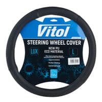 Чехол на руль VITOL L черный (VLOD-HC15 Bk L)