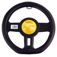 Чохол на руль VITOL M чорн (VLOD-LF2161 BK/RD M)