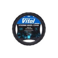 Чохол на руль VITOL XL чорн (VLOD-NPU06 BK XL)