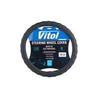 Чехол на руль VITOL M черный (VLOD-W171 Bk M)