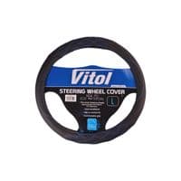 Чехол на руль VITOL L черный (VLU-2211002 L)
