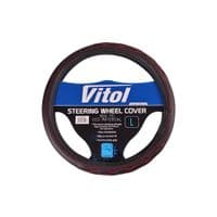 Чехол на руль VITOL L черный (VLU-2402001 L)
