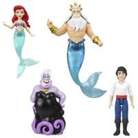 Кукла Disney Princess набор миникукол Ариэль и друзья (JHG84)