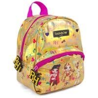 Рюкзак детский Perletti Rainbow High, к-р золотистый (P13283)