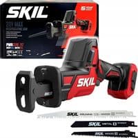 Пила сабельная аккумуляторная безщитковая, SKIL 3475 CA Compact (аккумулятор 2,5 Ah, зарядное устройство)