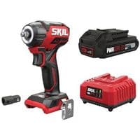 Гайковерт аккумуляторный безщитковый ударный, SKIL 3265 CA Compact (аккумулятор 2,5 Ah, зарядное устройство)