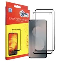 Стекло защитное Dengos Samsung Galaxy S25 FE Black 2 pcs (DG-TG2P-91)