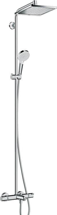 Душевая система Hansgrohe Crometta E 240 1jet Showerpipe, с термостатом, хром