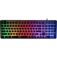 Клавиатура AOC GK116B LED USB UA Black (GK116B/97)