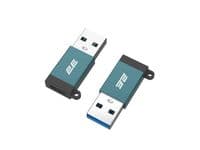 Адаптер 2E USB-C > USB-A, цвет «Сосновая зелень»