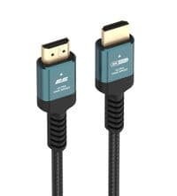 Кабель 2E HDMI (M/M) 1,5 м, 2.1, 8K/60 Гц, сверхвысокая скорость, сосново-зеленый