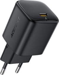 Зарядний пристрій ACEFAST A136 PD40W mini GaN USB-C fast charger Black