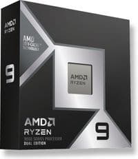 Настільний процесор AMD Ryzen 9 16C/32T 9950X3D2 (5.6 ГГц, 208 МБ, 200 Вт, AM5) у корпусі з відеокартою Radeon