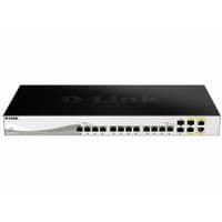 Коммутатор D-Link DXS-1210-16TC 12x10GE, 2xSFP+, 2xSFP+/10GE Smart