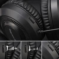 Наушники ColorWay GlowCore RGB, Black, 3.5 мм, микрофон, динамики 40 мм, RGB подсветка (USB), 108 дБ, 1.7 м (CW-HPG02BK)