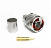 Конектор N Type Male обжим RG-8/RG-213/LMR400/SYV-50-7/7D-FB Voltronic (YT42112)