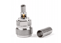 Конектор N Type Female обжим RG58/RG142/RG223/LMR-195/3D-FB/SYV50-3 Voltronic (YT42114)