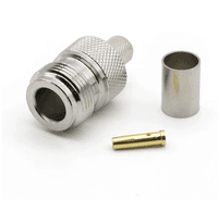 Конектор N Type Female обжим RG6/RG5/LMR-300/RG304/5D-FB/РК-75 Voltronic (YT42113)