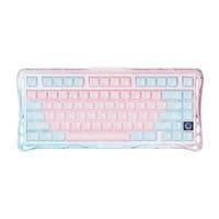 Клавиатура механическая GravaStar Mercury K1 Lite 80keys, GravaStar x BSUN Grey, BT/WL/USB, Lumen Rose