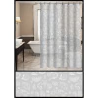 Аксессуары д/ванной IDEA HOME Sea шторка д/ванна 180х200 см (ZHY039-1) (ZHY039-1)