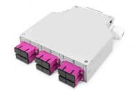 Оптичний бокс DIGITUS DIN Rail, 6xSC DX, OM4, в комплекті