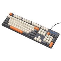 Клавиатура ведущая HOCO GM61, USB, 104 клавиши, (Eng/Pyc), Gray, Box